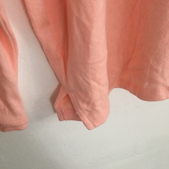 Style & Co T-Shirt Top Knit Peach Plus Size Crew Neck Long Sleeves - Picture 8 of 12